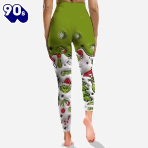 Any Name - Personalized Grinch Hoodie and Leggings