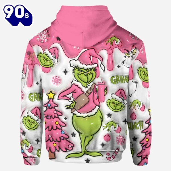 Any Name – Personalized Grinch Movie Hoodie and Leggings