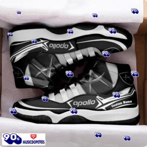 Apollo Custom Name Air Jordan 11 Sneakers Vintage Shoes