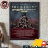 Arch Enemy European Blood Dynasty 2025 Tour Cities Dates Canvas