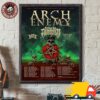 Arch Enemy North American Blood Dynasty 2025 Tour Cities Dates Canvas