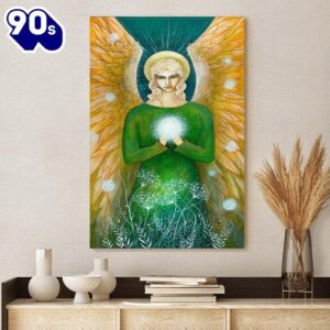 Archangel Raphael Wall Art Canvas…