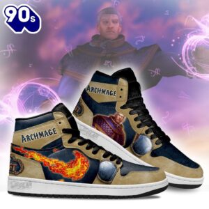 Archmage World of Warcraft Shoes Custom For Fans