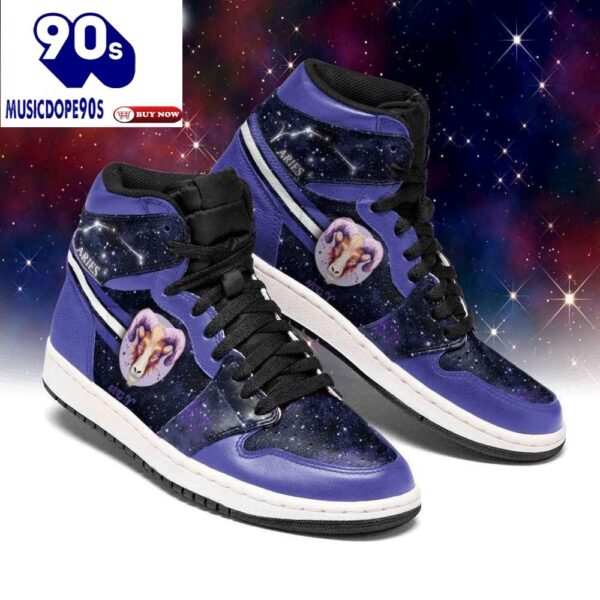 Aries Zodiac Air Jordan Sneakers Team Custom Design Shoes Sport Eachstep For Men Women