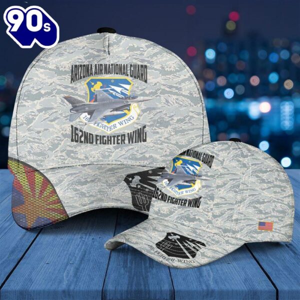 Arizona Air National Guard 162d Fighter Wing General Dynamics F-16C Fighting Falcon Baseball Cap  Gift For Veteran Day