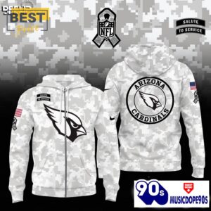 Arizona Cardinals Camo 2024 Salute to Service Hoodie, Jogger, Cap