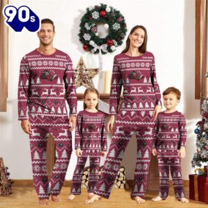 NFL Family Pajama Set,  Arizona Cardinals Christmas NFL Custom Family Pajamas