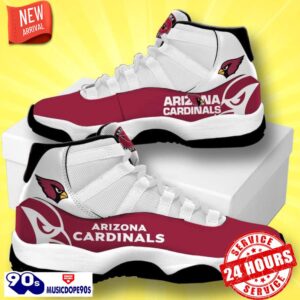 Arizona Cardinals Football Team Air Jordan 11 Best Sneakers For Men Women Fans