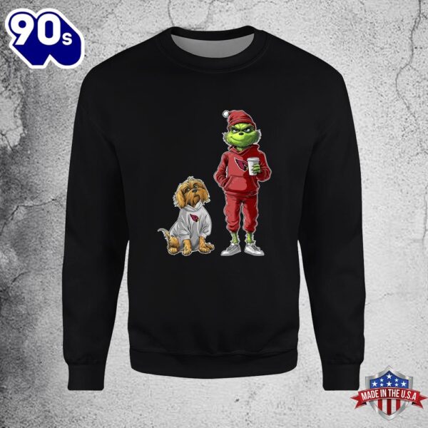 Arizona Cardinals Grinch Christmas Football Sweatshirt