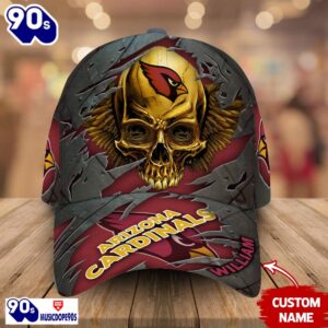 Arizona Cardinals-Personalized NFL Skull Cap V2