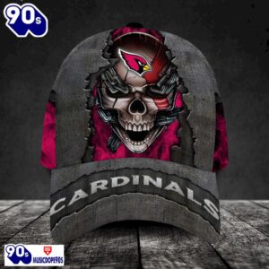 Arizona Cardinals-Personalized NFL Skull Cap V3