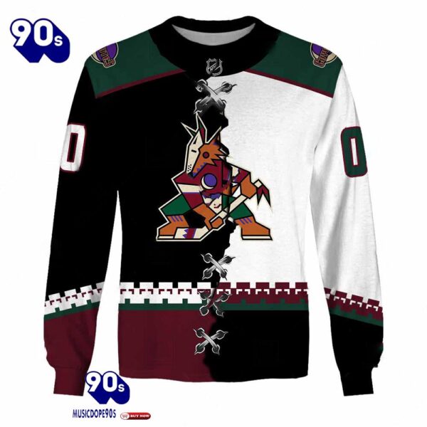 Arizona Coyotes Personalized NHL Mix Jersey