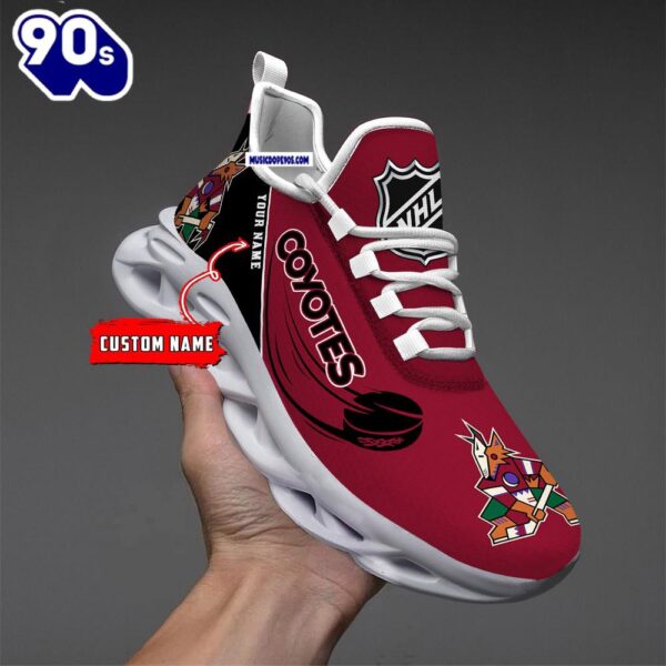 Arizona Coyotes Personalized NHL New Max Soul Shoes V1