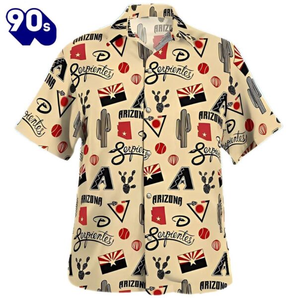 Arizona Diamondbacks Father’s Day Hawaiian Button Up Shirts