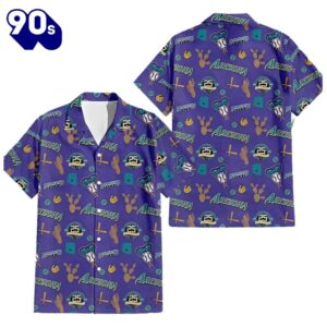 Arizona Diamondbacks Hawaiian Button Up Shirts Blue Giveaway