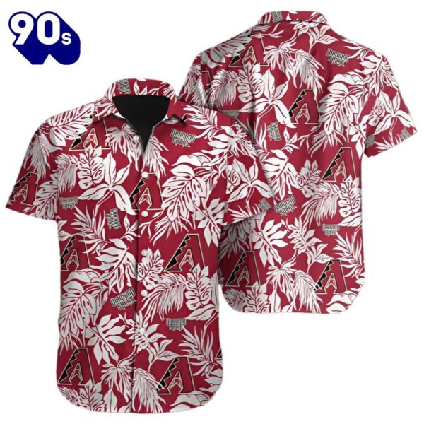 Arizona Diamondbacks Hawaiian Button Up Shirts Sunlit Horizon