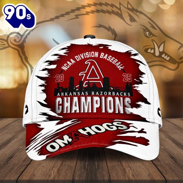 Arkansas Razorbacks Baseball Classic Cap New Trendding 2025