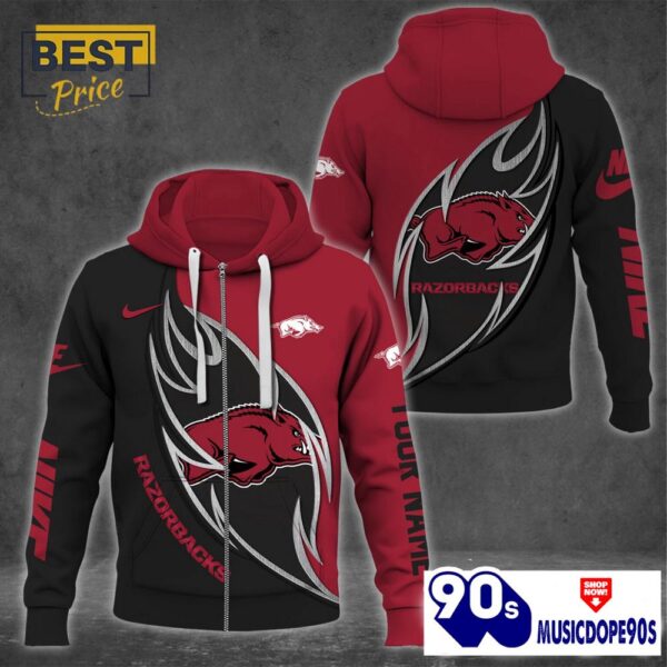 Arkansas Razorbacks NCAA Hoodie And Pants