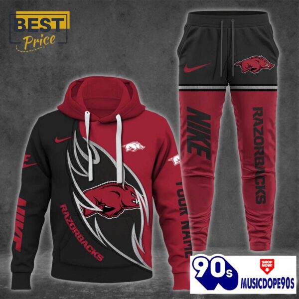 Arkansas Razorbacks NCAA Hoodie And Pants