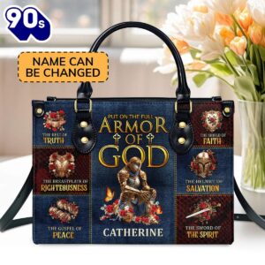 Armor Of God Personalized Leather…