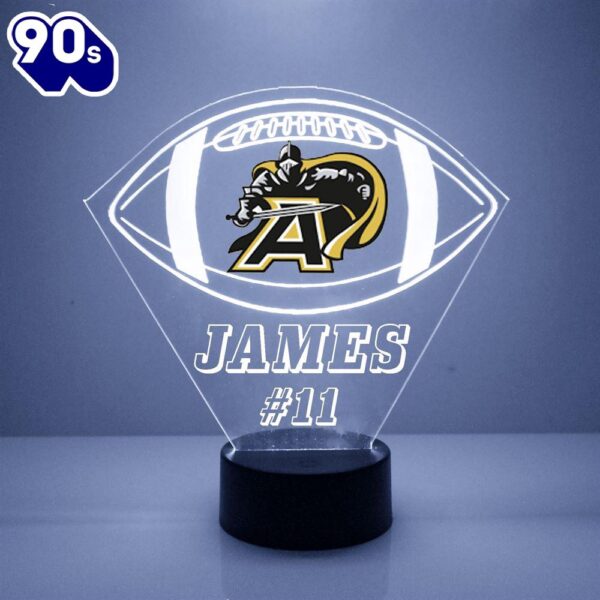 Army Black Knights Football Led Light Sports Fan Lamp Custom Light Gift Christmas