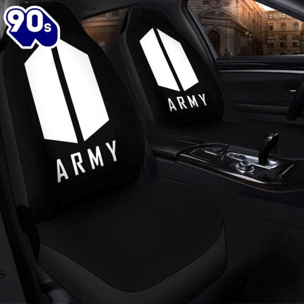 Army Bts Premium Custom Car Seat Covers Decor Protector