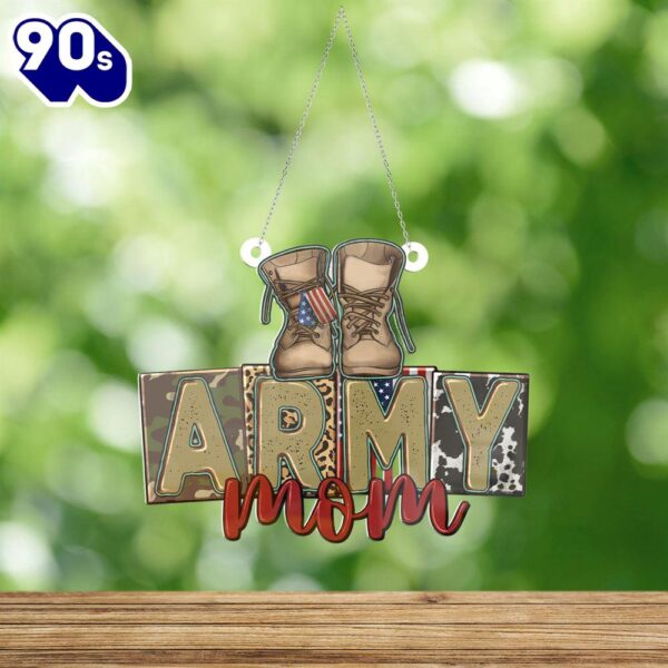 Army Mom Mother’s Day Window Hanging Acrylic Ornament