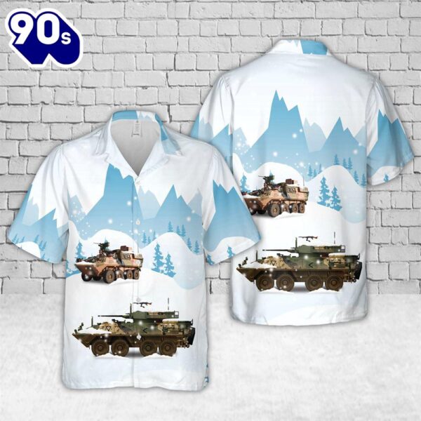 ASLAV Australian Army Christmas Hawaiian Shirt