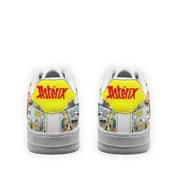 Asterix Air Sneakers Custom Superhero Comic Shoes