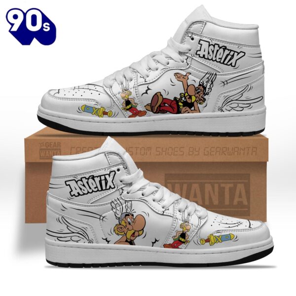 Asterix Shoes Custom Super Heroes Sneakers V1