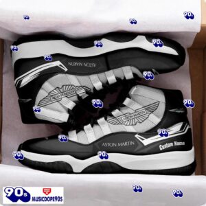 Aston Martin Custom Name Air Jordan 11 Sneakers Vintage Shoes