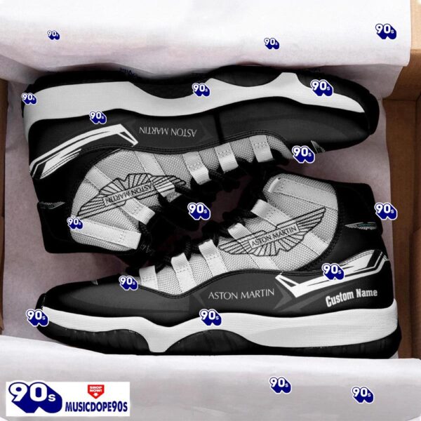 Aston Martin Custom Name Air Jordan 11  Sneakers Vintage Shoes