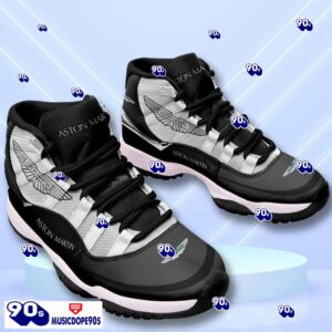 Aston Martin Custom Name Air Jordan 11 Sneakers Vintage Shoes