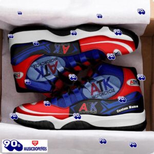 ATK Motorcycles Custom Name Air Jordan 11 Sneakers Vintage Shoes