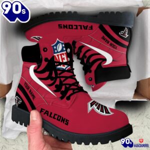 Atlanta Falcons Custom Boots Shoes Idea Gift For Fan