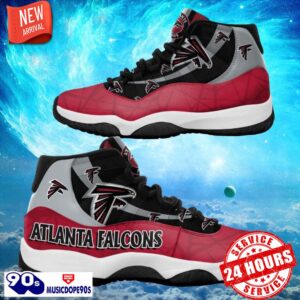 Atlanta Falcons NFL Air Jordan 11 Sneakers Shoes Gift For Fans