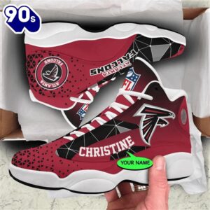 Atlanta Falcons NFL Personalized Jordan 13 Shoes