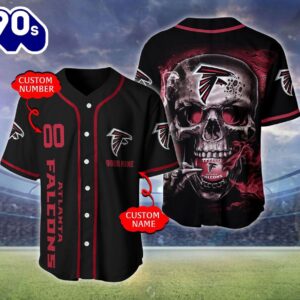 Atlanta Falcons NFL Skull Logo…