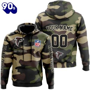 Atlanta Falcons Personalized Hoodie-Zip Hoodie…