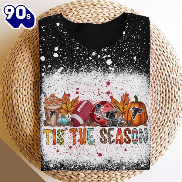 Atlanta Falcons Tis The Season Sport For Fan 3D Shirts