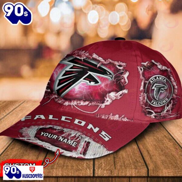 Atlanta Falcons-Personalized NFL Classic Cap V2