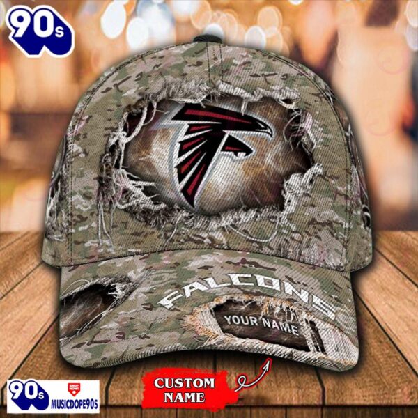 Atlanta Falcons-Personalized NFL Classic Cap