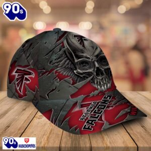 Atlanta Falcons-Personalized NFL Skull Cap V2