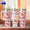 Atlanta Hawks Basketball NBA Sport Custom Stanley Quencher 40oz Stainless Steel Tumbler With Handle