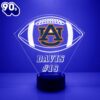 Auburn Football Led Sports Fan Lamp Custom Light Gift Christmas