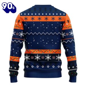 Auburn Tigers Hohoho Mickey Christmas Ugly Sweater