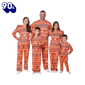 NCAA Family Pajama Sets Auburn…