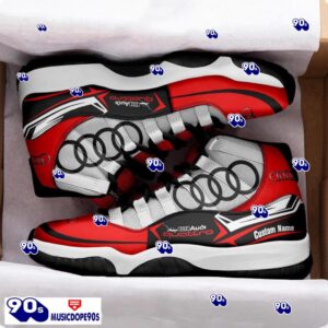 Audi Quattro Custom Name Air Jordan 11 Sneakers Vintage Shoes