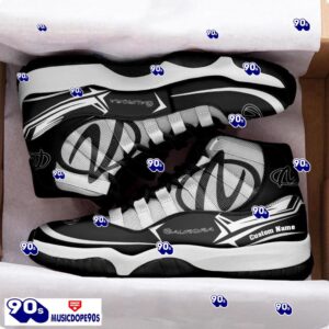 Aurora Custom Name Air Jordan 11 Sneakers Vintage Shoes