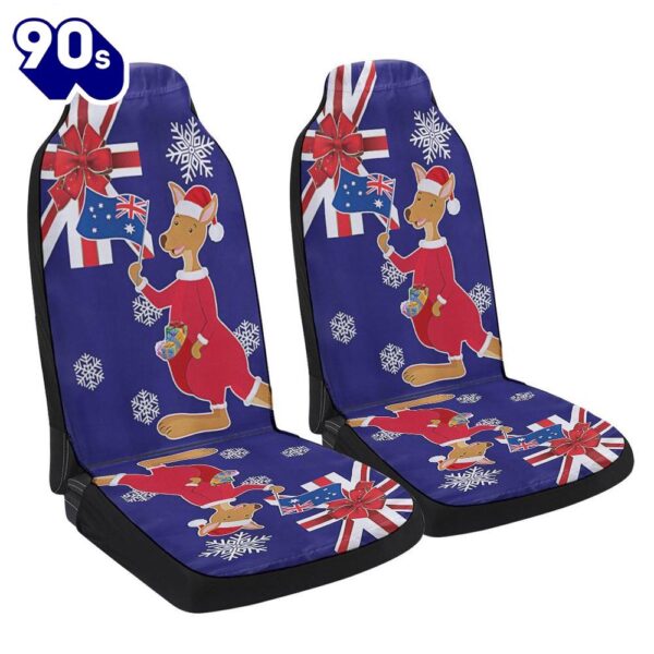 Austalia Christmas Kangaroo Claus Merry Christmas Seat Cover Cars  Gift For Christmas